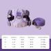 Fueegue Cat Harness with Leash - Escape Proof Adjustable Soft Mesh for Cats & Small Dogs - Purple Bubble M - Buy Online on SooperMarket.com