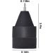 10 Pack Black Foam Archery Arrowhead Soft Sponge Tips for Archery Combat Game - Buy Online on SooperMarket.com