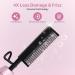 Ceramic Hot Comb for Wigs Afro Hair & Beard | Anti-Scald Straightening Comb | Electric Press Comb with Adjustable Temperatures | Dual Voltage | 60 Min Auto Shut Off | Pink - Buy Online on SooperMarket.com