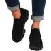 Rytejfes Women s Running Shoes - Fitness & Gym Sneakers Slip-On Stylish Red & White for Health Volleyball Work - Size 37 EU Black - Buy Online on SooperMarket.com