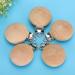 Hztyyier 5Pcs Beech Wood Pacifier Clips - Durable & Stylish Holder for Toddlers & Babies - Buy Online on SooperMarket.com