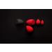 T4B KASH KI Red Teardrop-Shaped 2-Piece Makeup Sponge Set - Latex-Free Standard & Mini for Perfect Concealer Application | International Shipping Available - Buy Online on SooperMarket.com