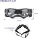 1 Small Pet Sunglasses Dog Overhead Goggles Pet Sunglasses Uv Protection Adjustable Elastic Headband (small Size) - Buy Online on SooperMarket.com