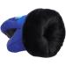 FAYHIJUN Waterproof Kids Mittens - Thermal Fleece Lined PU Palm Gloves for Boys Girls Age 7-9 - Ideal for Skiing, Snowboarding, Cycling - Blue - Buy Online on SooperMarket.com