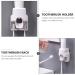 Elzey Wall-Mounted Electric Toothbrush Holder - Multi-Purpose Stand for Toothbrushes & Toothpaste - White | International Shipping Available - Buy Online on SooperMarket.com