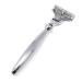 Edwin Jagger Bulbous Lined Chrome Handle for Gillette Mach3 - Premium Razor Upgrade | International Shipping - Buy Online on SooperMarket.com