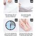 Foot Peel Mask for Hard Skin 2 Pairs Foot Care Foot Moisturiser Exfoliating Sock Hydrating Peeling Foot Mask Foot Exfoliator Foot Masks for Callus Remove Repair Cracked Heel Dead Dry Skin(Rose) - Buy Online on SooperMarket.com