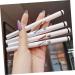 Angoily 6pcs Eyeliner Pen White Liquid Eyeliner Ultra-fine Felt-tip Eyeliner Template Miss Abs Very Fine - Buy Online on SooperMarket.com
