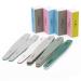 Nail Files and Buffer  Ahier Professional Manicure Tools Kit 6pcs Rectangular Art Care Buffer Block+4pcs Double-sided Nail File Block for Salon Nail Art (10 PCS) Ten Colors