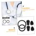 Shop Gatuida 6 Sets Accessories - Bell Cover & Ear Tips Replacement Kit for Optimal Comfort | International Shipping Available - Buy Online on SooperMarket.com