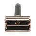 Double Edge Metal Safety Razor Handle - Reusable Grip Manual Shaver for Men & Women - Durable & Stylish Black - Buy Online on SooperMarket.com