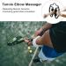 StrongTek Trigger Point Roller Massager for Forearm, Elbow, Hand, Arm, and Leg - Deep Tissue Self Massage for Golfer & Tennis Elbow Treatment - Athlete Muscle Pain Relief - Black - Buy Online on SooperMarket.com