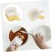 MAGICLULU 2pcs Long Handle Bowl Soy Bowl Gravy Snack Bowl Coffee Steaming Snack Dish Ceramic Condiment Container Milk Sauce Serving Pitcher Coffee Dip Heart-Shaped Ceramics Snack Plate White - Buy Online on SooperMarket.com