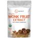 USDA Organic Monk Fruit Extract Powder with Active Mogrosides, 4 Ounce, Zero Calorie, Zero Carb, Sugar Alternative, Monk Fruit Keto Diet, Perfect Paleo & Low-Carb Dieters, Natural Sweetener, Vegan