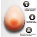 ALKANI Silicone Breast Inserts - Clear Breast Pads & Enhancer for Mastectomy Weddings & Bikinis | Brown Size KK - Buy Online on SooperMarket.com