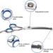 Pogeair 6-in-1 Safety Round Head Stainless Steel Dog Grooming Scissors Kit - Heavy Duty Titanium Coated Pet Grooming Scissors for Dogs, Cats & Other Pets - Buy Online on SooperMarket.com