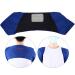 Shoulder Heating Pillow Massager | Heated Wrap Trousers | Vibration Massage for Pain Relief | Adjustable Elastic Cushion in Blue - Buy Online on SooperMarket.com