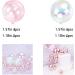 Bubble Balls Cupcake Toppers Set - 16Pcs Pink Cake Insert Toppers for Wedding, Anniversary, Mother's Day, Birthday Party Decorations - Buy Online on SooperMarket.com