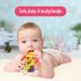 Baby Teething Toys for Newborns to Infants 6-12 Months | BPA Free Silicone Teethers | Fruit Shaped with Ring | Soothes Gums | 3 Pack - Buy Online on SooperMarket.com