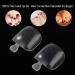 YIMART 500Pcs Clear Fake Toenail Tips Set for DIY Salon Foot Manicure - Full Cover False Toe Nail Decoration Stickers - Nail Art Tools - Buy Online on SooperMarket.com