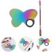Buy KALLORY Heart-Shaped Stainless Steel Mixing Palette & Spatula Tool for Nail Art | Perfect for Salon & Home - International Shipping Available - Buy Online on SooperMarket.com