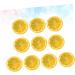 ABOOFAN 50pcs Simulation Lemon Slices Candy Resin Charms Toys Orange Slices Props Plastic Fake Inflatable - Buy Online on SooperMarket.com