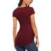 Love2Mi Maternity Breastfeeding Top - Long Sleeve V-Neck S Wine Red - Buy Online on SooperMarket.com