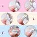 RUNRAYAY 6Pcs Heart Nail Stamping Plates Set with Nail Stamper & Scraper Valentine's Day Theme Nail Art Stamping Plates Love Lips Plaid Stamp Templates Kit Nail Image Manicuring DIY Printing Tools C + Tools - Buy Online on SooperMarket.com