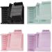Professional Hair Clipper Guards Guides Coded Cutting Guides with Positioning Comb 4 Colors Nozzle Guide Comb Removing Split Ends Hair Clipper Guards Accessories - Buy Online on SooperMarket.com