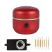 Mini Pottery Wheel Machine, Adjustable Speed Mini Electric Pottery Machine with Tray for Kids, Beginners and Ceramics Art, Red
