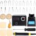 Viiart Professional Pyrography Tool Kit 60W Upgraded Wood Burning Kits with 20pcs Pyrography Wire Tips Digital Adjustable Pyrography Machine for Wood and Gourd(Single Pen) - Buy Online on SooperMarket.com