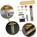 minkissy Beard Trimmer 1 Set Man Household Ma Stainless Steel Mens Trimmer - Buy Online on SooperMarket.com