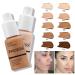 PHOERA Naturally Liquid Full Coverage Foundation - 8 Colors, Oil-Control Concealer | Gift Choice - 108 Tan - Buy Online on SooperMarket.com