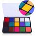 UCANBE 15 Color FX Makeup Palette - Non Toxic Face & Body Paint Oil for Halloween, Cosplay & Festivals - Buy Online on SooperMarket.com