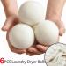 Wool Laundry Balls - Reusable Fabric Softener for Quick Drying Baby Clothing - Eco-Friendly & Sustainable Care - Buy Online on SooperMarket.com