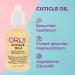 Orly Cuticle Oil + Cuticle and Nail Treatment Oil 30 ml 30 ml (Pack of 1) - Buy Online on SooperMarket.com