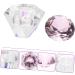 POPETPOP 1pc Nail Art Crystal Cup Glass Container with Lid Nail Powder Dish Nail Monomer Liquid Bowl Glass Nail Dish Transparent Nail Polish Crystal Nail Art Cup White Crystal Cup Bowl Care 5.5x5.5cm Pink - Buy Online on SooperMarket.com