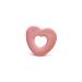 Lanco 8424678905023 Teething ring heart 100% natural rubber pink 200 g