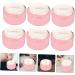 Kisangel 12 Pcs Body Powder Puff Box Baby Powders Set | Charming Pink Synthetic Sponge | Baby Powder Container 8x6cm - Pink (Pack of 2) - Buy Online on SooperMarket.com