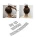 3Pcs Invisible U Shape Hairpin Clips - Hair Finishing Fixer Comb for Women & Girls | International Shipping - Buy Online on SooperMarket.com