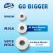 Charmin Ultra Soft Toilet Paper - 6 Mega Rolls (24 Regular Rolls) - 6 Count Pack - Buy Online on SooperMarket.com