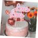 HOMSFOU 30 Pcs Love Shower Cake Picks and Toppers Decorative Cake Toppers Valentine s Day Wedding Cake Cupcake Toppers Birthday Cake Toppers Valentines Day Cake Toppers Self Made Food - Buy Online on SooperMarket.com