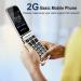 Artfone F20 Big Button Mobile Phone for Elderly - Sim Free, Easy to Use, SOS Button, Torch, FM Radio - 2.4 LCD Display - Blue - Buy Online on SooperMarket.com