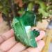 Home Decoration Crystal 100g Natural Green Angel Halo Quartz Crystal Cluster Titanium Coated Quartz Cluster electroplated Stone Suitable for Home Office Decoration - Buy Online on SooperMarket.com