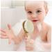 PLAFOPE 1 Set Baby Hair Brush and Hair Dryer Set with Scalp Massage and Wood Comb - Newborn and Baby Hair Care Essentials - Buy Online on SooperMarket.com