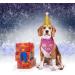 Dog Birthday Bandana Girl Set Pet Happy Birthday Toy Party Triangle Bibs with Cute Biting Bone Scarf Accessory for Small Medium Large Dogs Cats - Pink - Buy Online on SooperMarket.com
