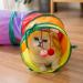 Blnboimrun Cat Tunnel with Play Ball Interactive Peek-a-Boo Chute & Tube Toy for Indoor Cats | Camouflage S-Style Design - Buy Online on SooperMarket.com