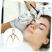 Hemoton 1pc Eyebrow Positioning Ruler Brow Mapping with Ruler Eyebrow Ruler Printable Appliance Gold Alloy 16.5x5.4cm Golden - Buy Online on SooperMarket.com