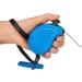 Ferplast Flippy One Dog Leash for Small Dogs - 3m Roller Leash Locking Button Light Blue - Ideal for Pets Up to 8kg - Buy Online on SooperMarket.com