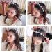 Double Bangs Pearl Headband Clips for Women - 2pcs Fashion Hair Accessories - Buy Online on SooperMarket.com